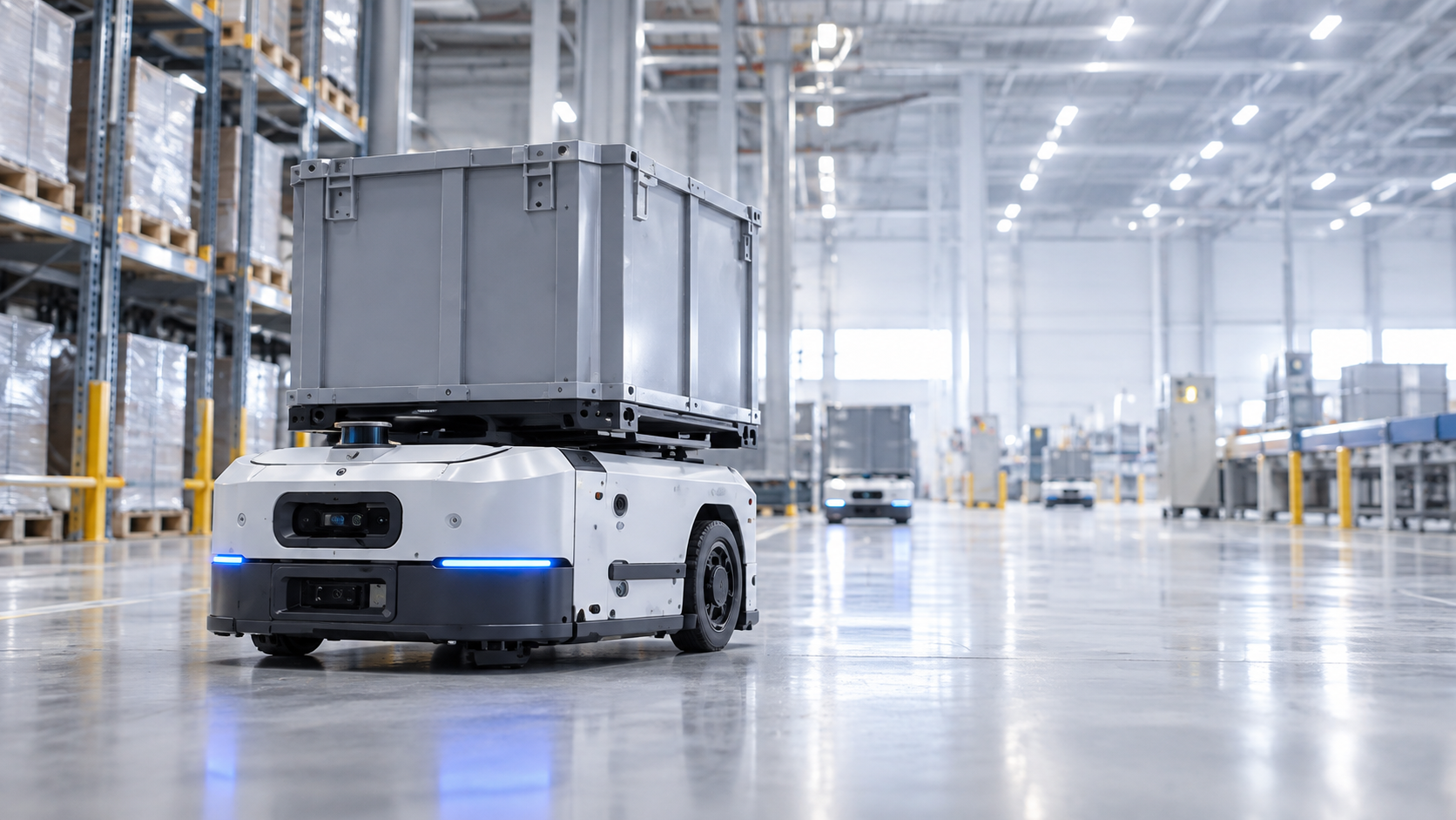 Autonomous warehouse robot